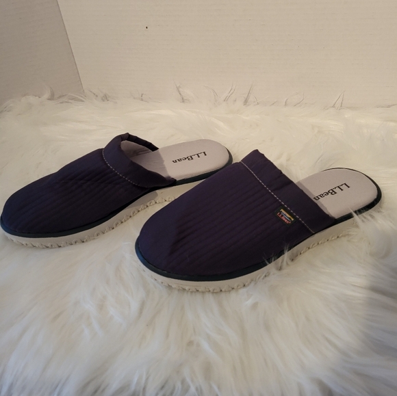 NWOT LL Bean Slip On Slippers Size 6 - Picture 3 of 5